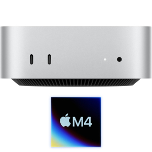 Mac mini M4 2024 - (M4 10core / GPU 10core / RAM 16GB / SSD 256GB / Ethernet 10Gb) Chính hãng