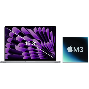 MacBook Air 15in 2024 - (M3 8core, GPU 10core / RAM 16GB / SSD 512GB) Chính hãng