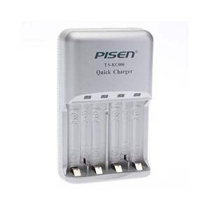 Sạc Pisen TS-KC006 dùng cho pin AA và AAA - Chính hãng