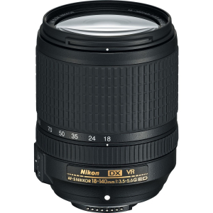 Nikon AF-S DX 18-140mm f/3.5-5.6G ED VR - Likenew 98%