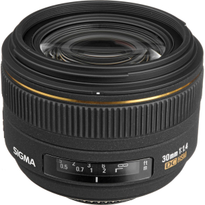 Sigma 30mm f/1.4 EX DC HSM for Nikon - Likenew 95%