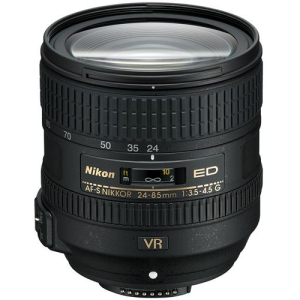 Nikon AF-S 24-85mm f/3.5-4.5G ED VR - Likenew 95%