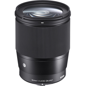 Sigma 16mm f/1.4 DC DN Contemporary for Canon M - Likenew 97%