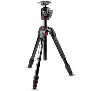 Bộ chân máy Manfrotto 190GO! MS Aluminium 4-section with XPRO Ball head MK190GOA4-BHX - Chính hãng