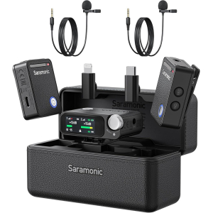 Microphone Saramonic Ultra (2TX + 1RX + Mic cài áo) - Chính hãng