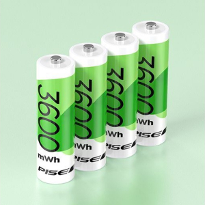 Bộ 4 pin Pisen AA5 (Pisen-4) 3600mWh Li-ion 1.5V - Chính hãng