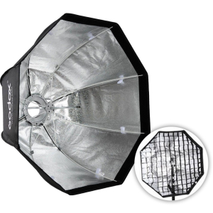 Softbox dù Godox ngàm Bowen 80cm tổ ong - Chính hãng