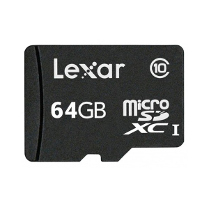 Thẻ nhớ microSDXC Lexar 64GB 80MB/s UHS-I