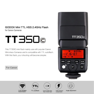 Đèn flash Godox TT350 (For Canon) - Chính hãng