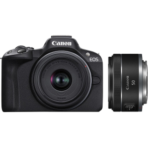 Canon EOS R50 - (Kèm Kit Lens 18-45mm + RF 50mm f/1.8 STM) Chính hãng