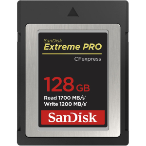 Thẻ nhớ CFexpress SanDisk Extreme PRO Type B 128GB 1700 MB/s