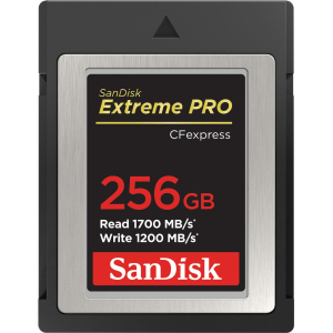Thẻ nhớ CFexpress SanDisk Extreme PRO Type B 256GB 1700 MB/s