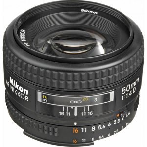 Nikon 50mm f/1.4D - Likenew 96%