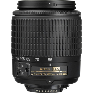 Nikon AF-S DX 55-200mm F/4.5-5.6G ED - Likenew 98%