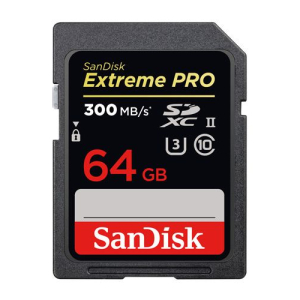 Thẻ nhớ SDHC Sandisk Extreme Pro UHS-II U3 64GB 300MB/s