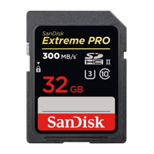 Thẻ nhớ SDHC Sandisk Extreme Pro UHS-II U3 32GB 300MB/s