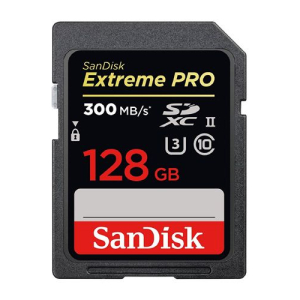 Thẻ nhớ SDHC Sandisk Extreme Pro UHS-II U3 128GB 300MB/s