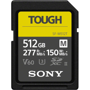 Thẻ nhớ SDXC Sony 512GB SF-M Tough UHS-II 277MB/s