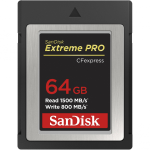 Thẻ nhớ CFexpress SanDisk Extreme PRO Type B 64GB 1500 MB/s