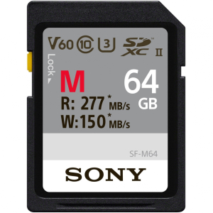 Thẻ nhớ Sony SDXC UHS-II SF-M/T2 64GB 277MB/s
