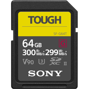 Thẻ nhớ SDXC Sony 64GB SF-G Tough UHS-II