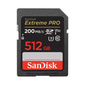 Thẻ nhớ SDXC SanDisk Extreme Pro UHS-I 512GB 200MB/s