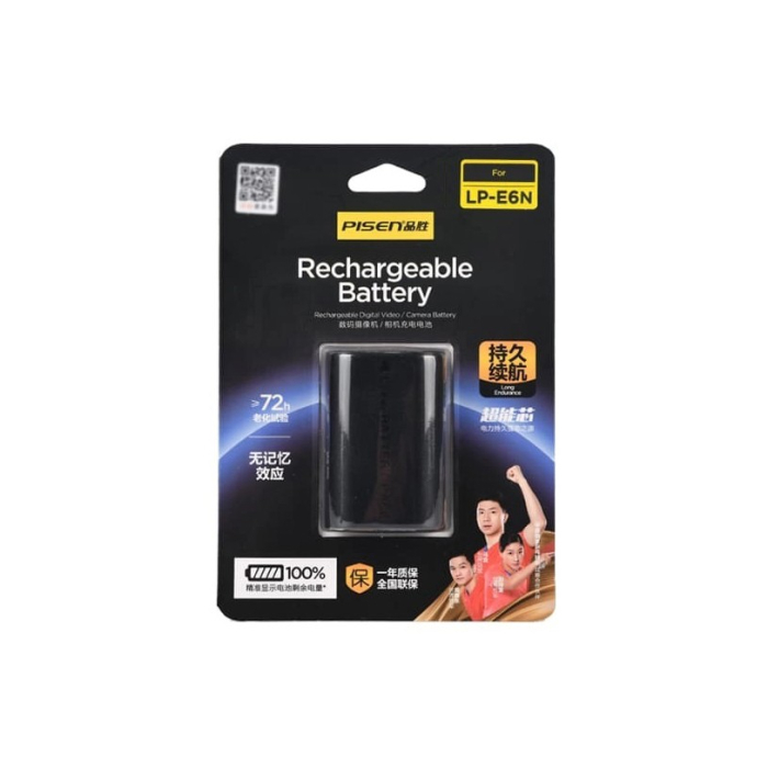 Pin sạc Pisen LP-E6N dùng cho Canon - Chính hãng