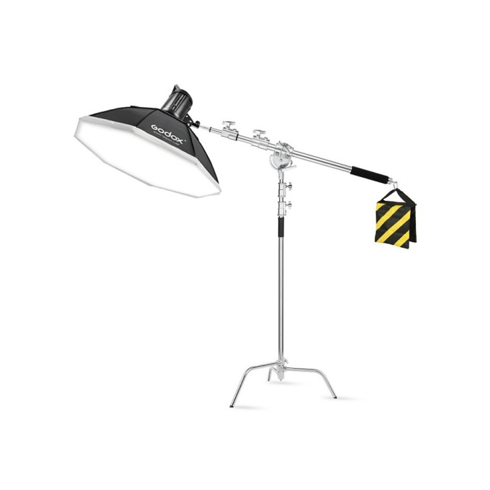 Combo chân đèn Jinbei CK-1 PRO + boom MF-01 - Chính hãng