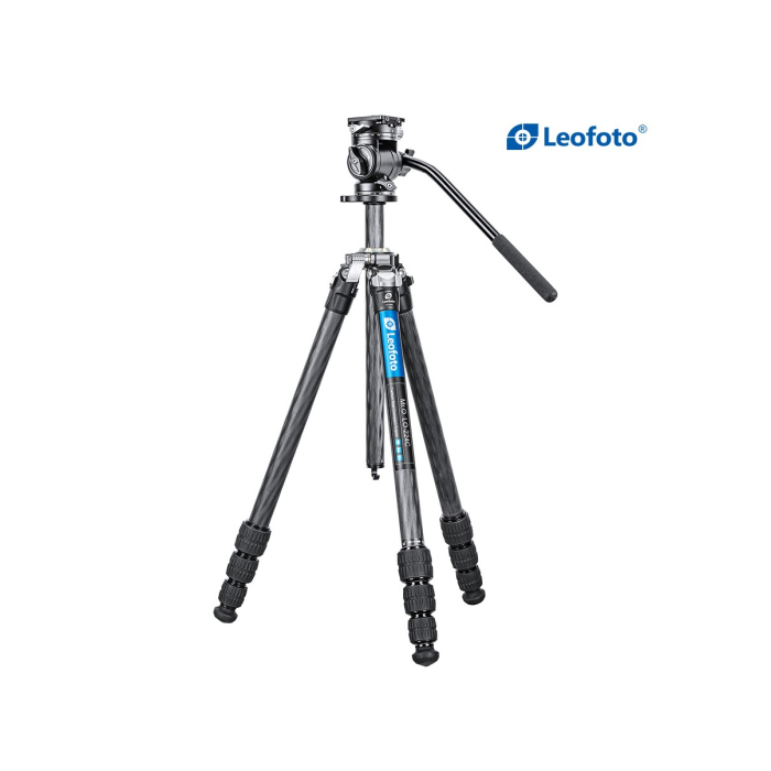 Chân máy quay Leofoto LO-224C + Đầu BV-1R - Chính hãng