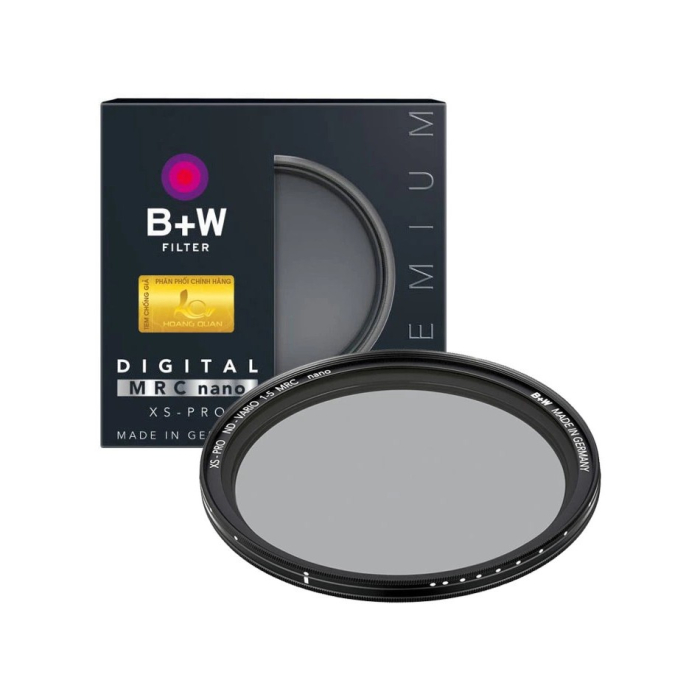 Kính lọc B+W XS-Pro Digital ND Vario MRC Nano 62mm - Chính hãng