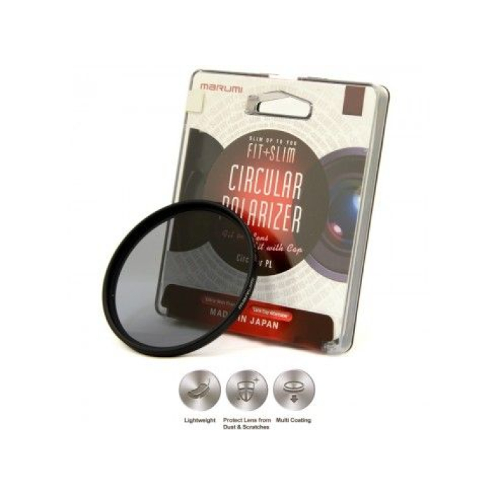 Kính lọc Marumi Fit & Slim Circular PL 55mm - Chính hãng