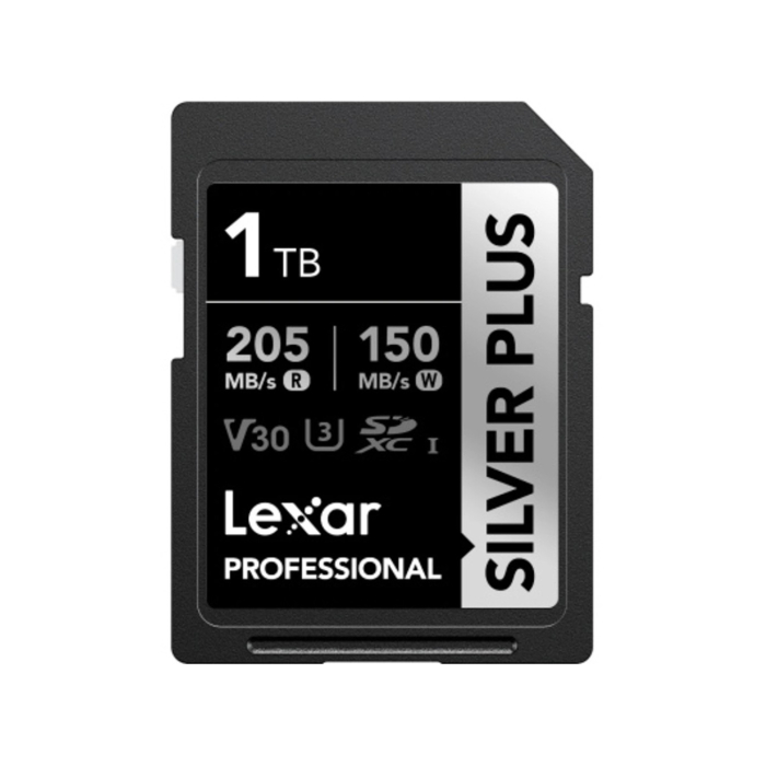 Thẻ nhớ SDXC Lexar 1TB 205MBs UHS-I Professional Silver Plus Series