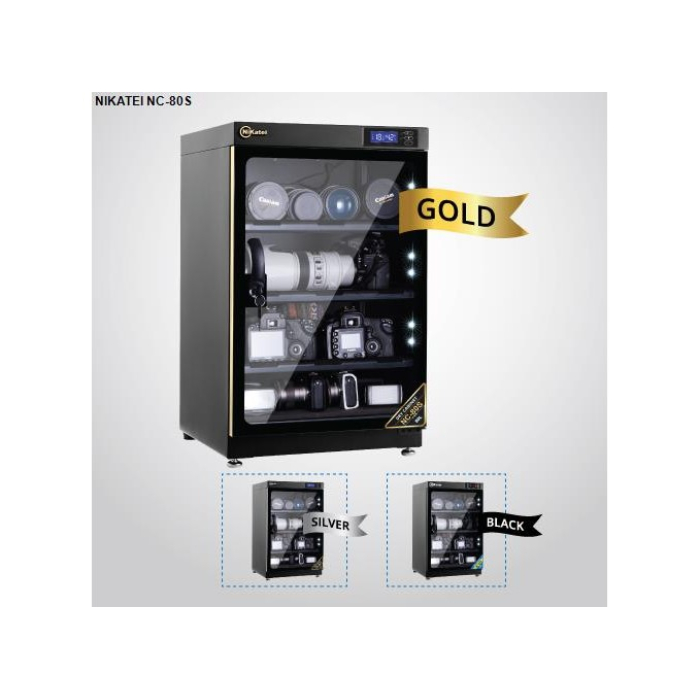 Tủ chống ẩm cao cấp Nikatei NC-80S - Chính Hãng