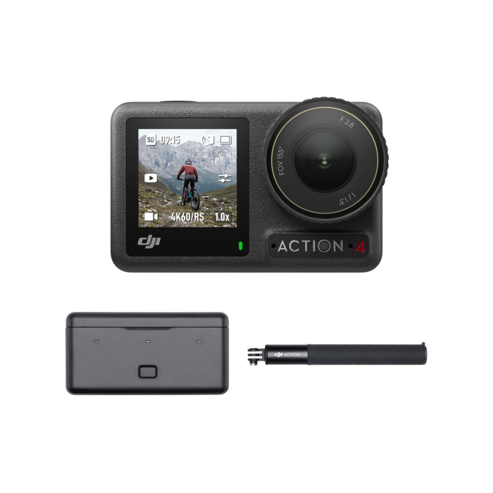 DJI Osmo Action 4 Adventure Combo - Chính hãng