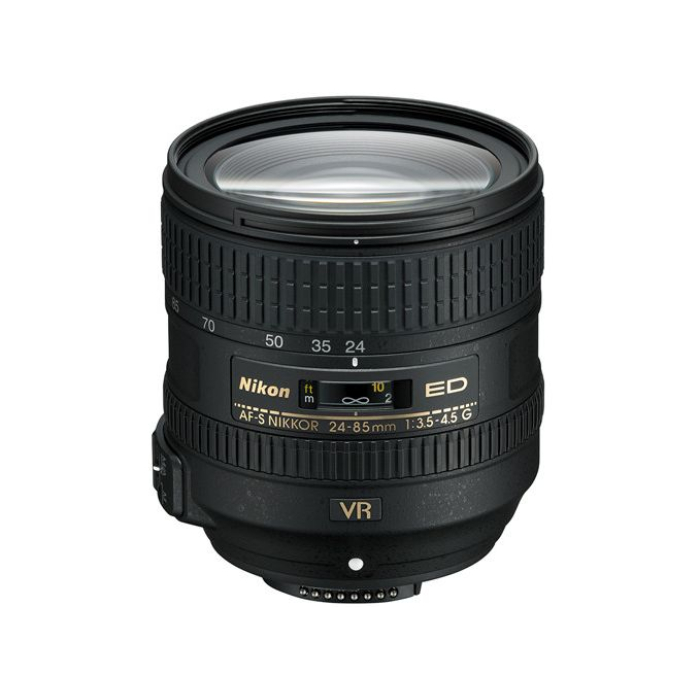Nikon AF-S 24-85mm f/3.5-4.5G ED VR - Likenew 95%