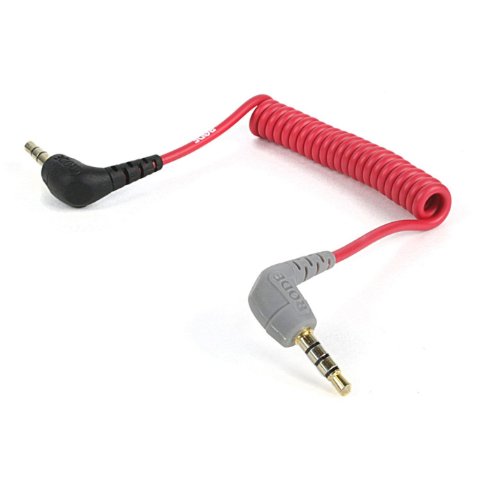 RODE SC7 3.5mm TRS to TRRS kết nối smartphone và microphone - Chính hãng