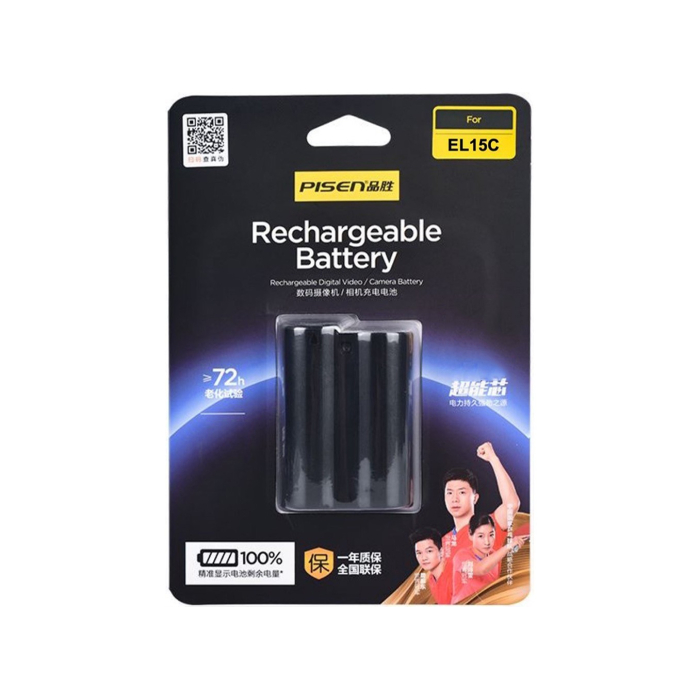 Pin sạc Pisen EN-EL15c dùng cho Nikon - Chính hãng