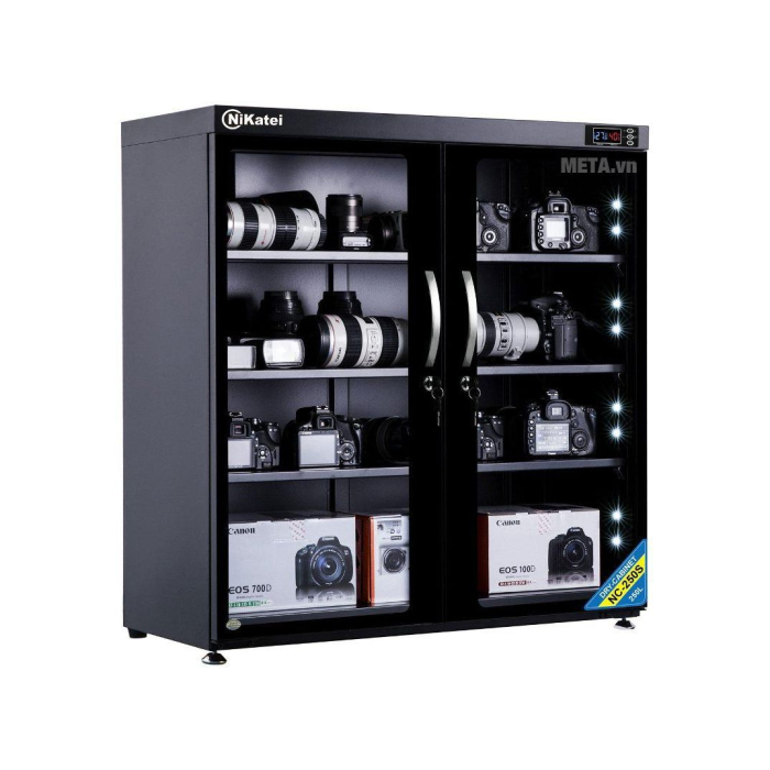 Tủ chống ẩm cao cấp Nikatei NC-250S - Chính Hãng