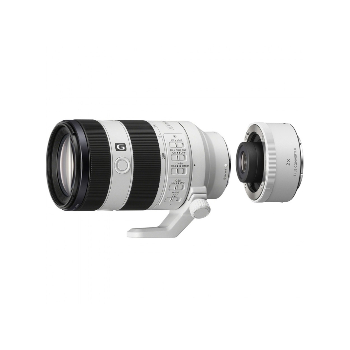 Sony FE 70-200mm f/4 Macro G OSS II + 2x Teleconverter - Chính hãng