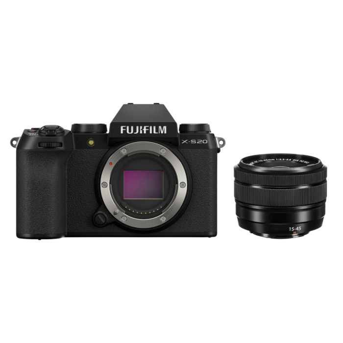 Fujifilm X-S20 - (Kèm Lens Kit 15-45mm) Chính hãng