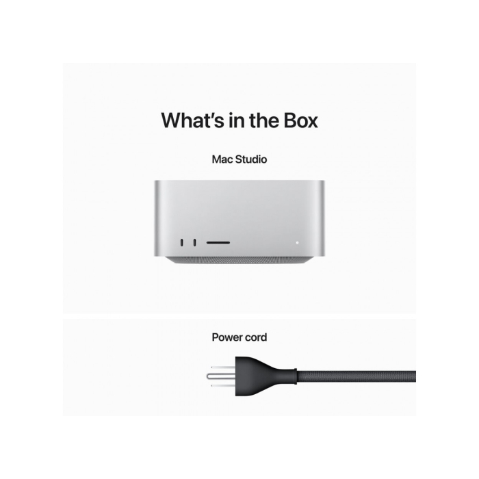 Mac Studio 2023 - (M2 Ultra 24-core / GPU 76-core / RAM 64GB / 1TB) Chính hãng