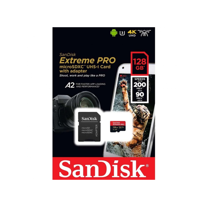 Thẻ nhớ MicroSDXC SanDisk Extreme Pro 128GB 200MB/s