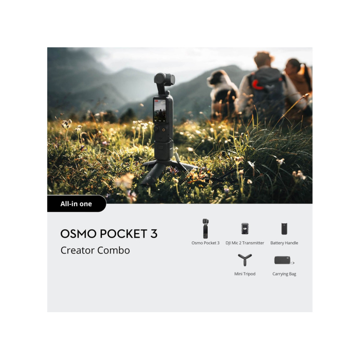 DJI Osmo Pocket 3 Creator Combo - Chính hãng