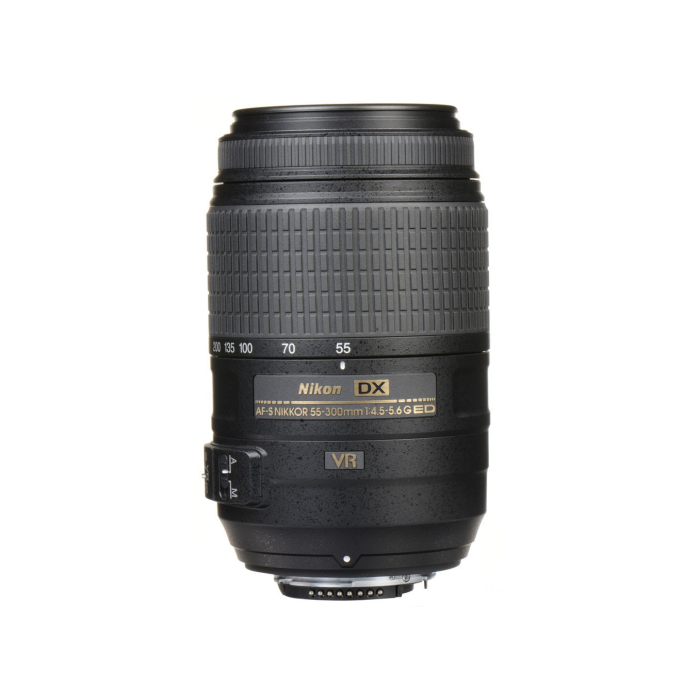 Nikon AF-S DX NIKKOR 55-300mm f/4.5-5.6G ED VR - Likenew