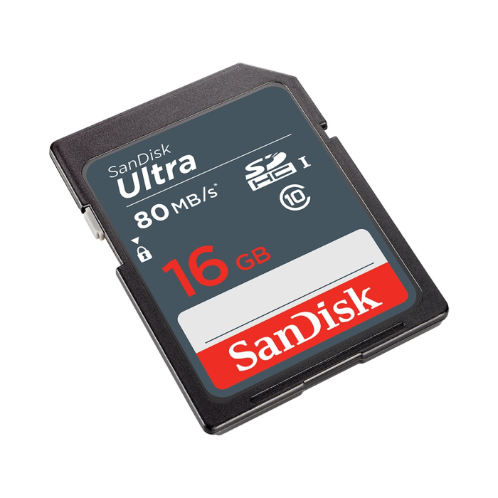 Thẻ nhớ SD Ultra SanDisk 16GB Class 10 - 80MB/s