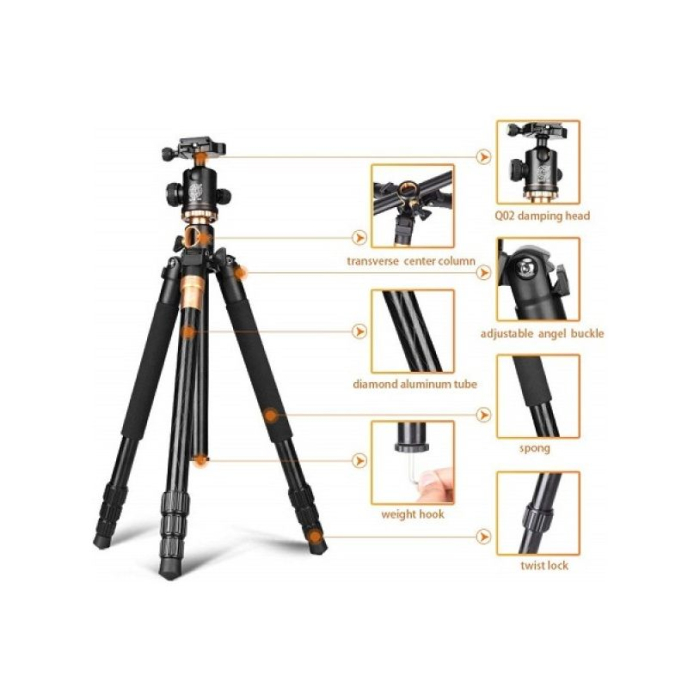 Tripod Beike Professional Q-999H - Chính hãng