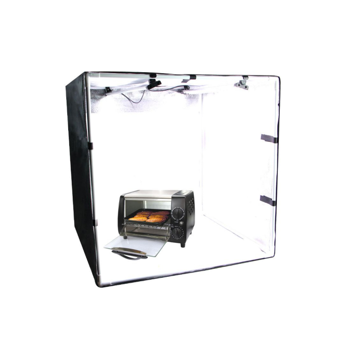 Hộp chụp sản phẩm 60x60cm chuyên nghiệp có đèn Led - Chính hãng