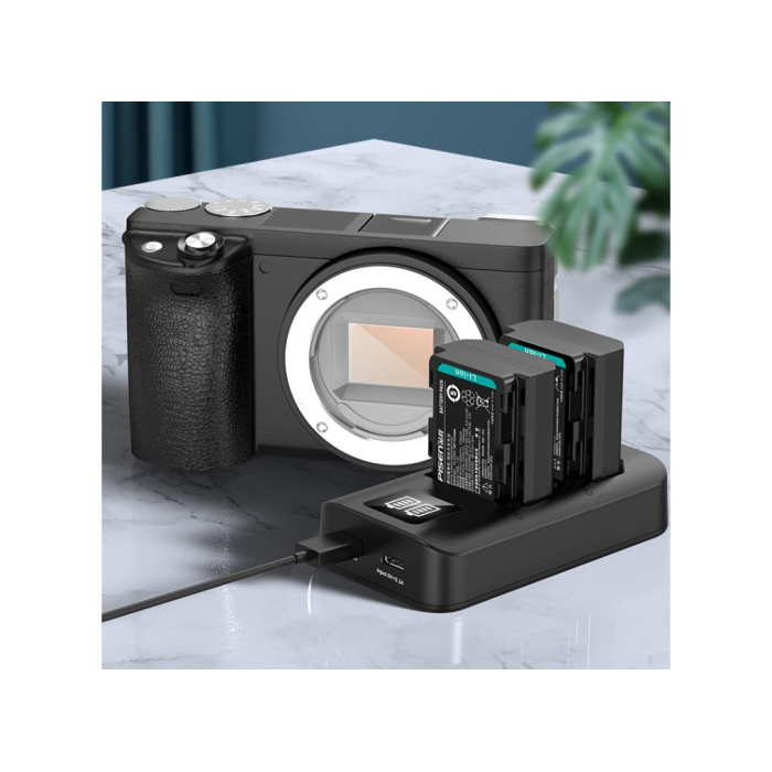 Bộ 2 pin & sạc Pisen NP-FZ100H dùng cho Sony - Chính hãng