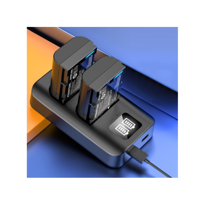 Bộ 2 pin & sạc Pisen LP-E6NH dùng cho Canon - Chính hãng