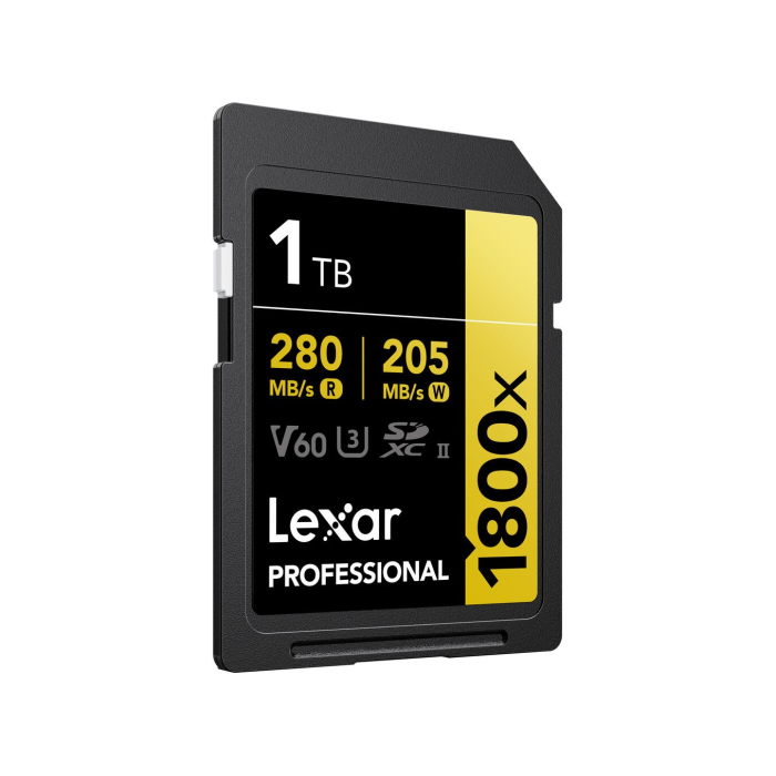 Thẻ nhớ SDXC Lexar 1TB 280MB/s Professional 1800x UHS-II Gold Series